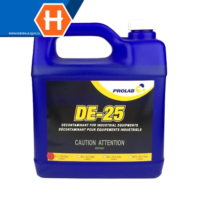 Décontaminant d'équipement industriel - Prolab DE-25