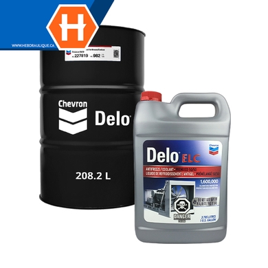 Red extended life antifreeze/coolant Delo ELC 50/50