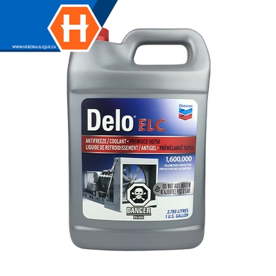 Red extended life antifreeze/coolant Delo ELC 50/50