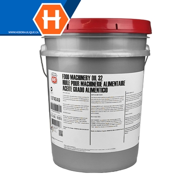 Huile pour machinerie alimentaire ISO 32 FDA