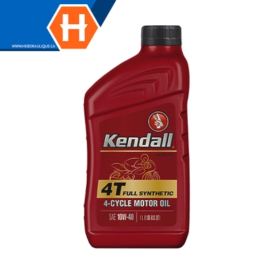 Huile pour moto 4T SAE 10W40 - Kendall