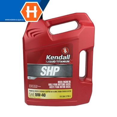 Huile synthétique moteur diesel CJ-4 5W40 SHP