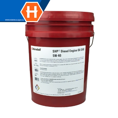 Huile synthétique moteur diesel CJ-4 5W40 SHP