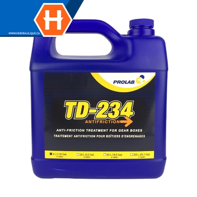 Traitement antifriction boîtiers d'engrenages TD-234