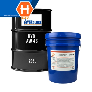 Clear hydraulic oil AW ISO 46