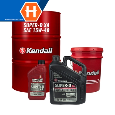 Part-synth. diesel engine oil CK-4 15W40 XA-Titanium