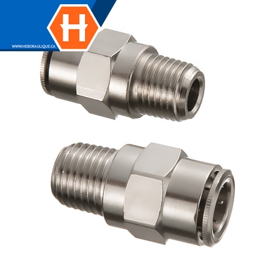 Connecteur laiton fem. push-connect métrique x M.BSP