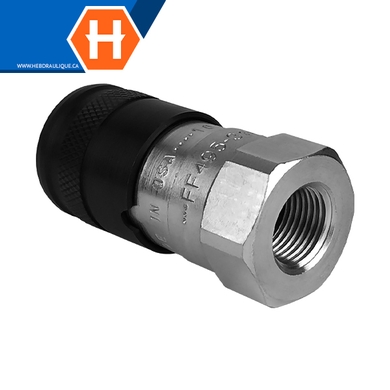 Coupleur rapide face-plane (corps) F.NPT