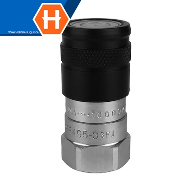 Coupleur rapide face-plane (corps) F.NPT