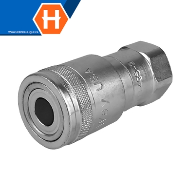 Coupleur rapide face-plane (corps) F.NPT