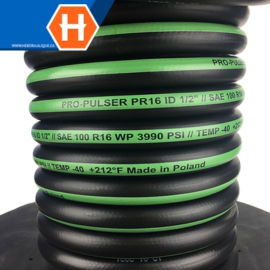 Boyau Pro-Pulser en caoutchouc 100R16, 2 brins
