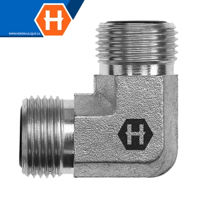 Adaptateur union 90° M.ORFS