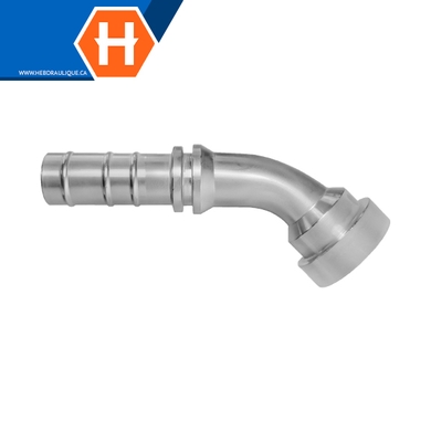 Bride 2pcs THP 45° CAT style XT-5 et XT-6