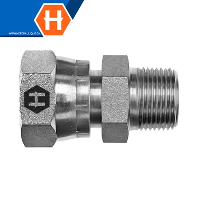Adaptateur F.ORFS tournant x M.NPT
