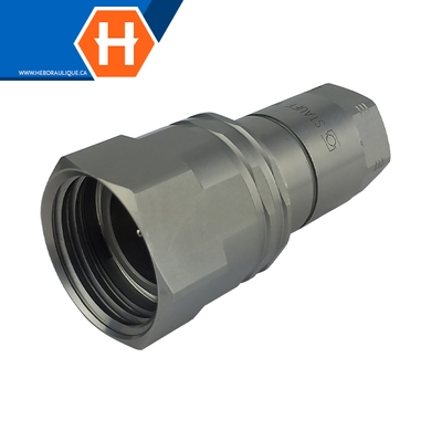 Coupleur à visser double action (corps) F.NPT