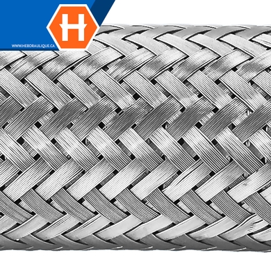 Boyau flexible standard embouts mâles NPT en acier