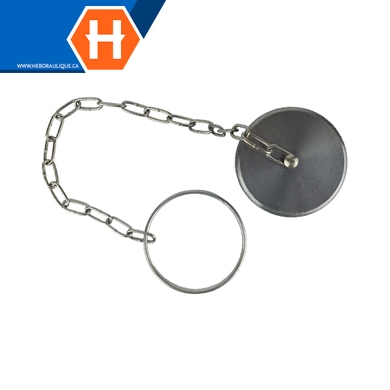 Bouchon en alum. pour coupleur (embout) à visser FF