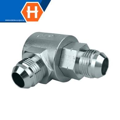 Super Swivel - M.JIC x M.JIC elbow 90° adapter