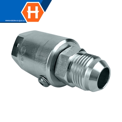 Super Swivel - Adaptateur S-inline M.JIC x F.JIC