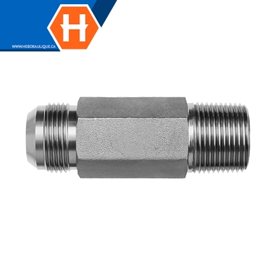 Connecteur long M.JIC x M.NPT