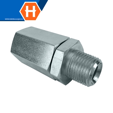 Super Swivel - Adaptateur S-inline M.NPT x F.NPT