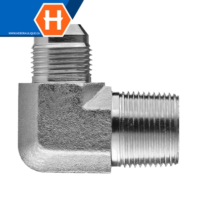 Adaptateur 90° M.JIC x M.NPT