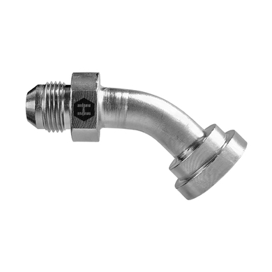 Adaptateur 45° M.JIC x bride code 61