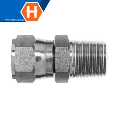 Adaptateur F.JIC tournant x M.NPT