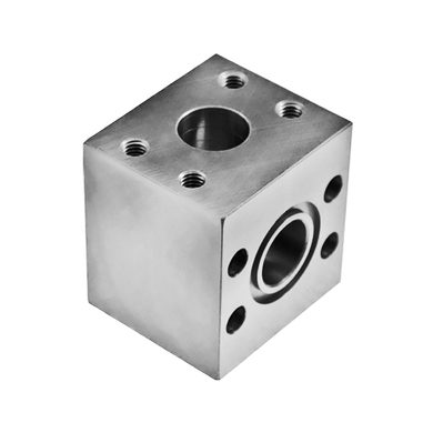 Bride-bloc 4 trous CO62 o-ring coude 90°