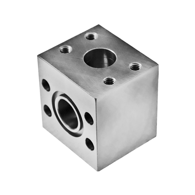 Bride-bloc 4 trous CO61 o-ring junction en T
