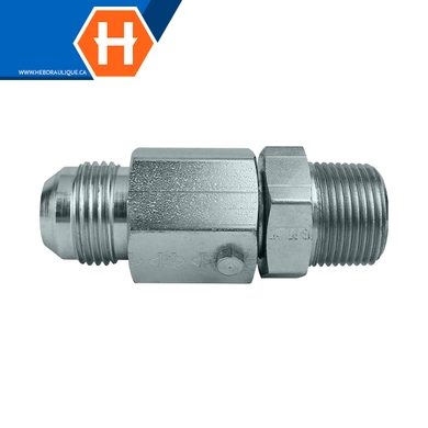 Super Swivel - Adaptateur S-inline M.JIC x M.NPT
