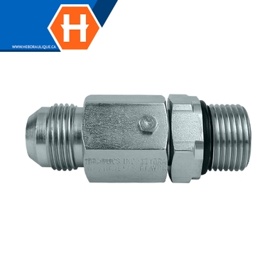 Super Swivel - Adaptateur S-inline M.JIC x M.ORB