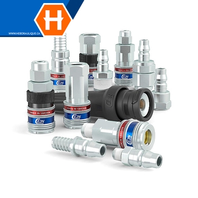 Coupleur / embout pneumatique CEJN série 315 eSafe