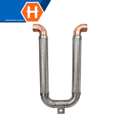 U flexible loop w/ copper sweat ends