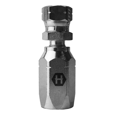 Fem. SAE 45° flare sw. 90° reusable 100R2AT fitting