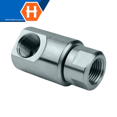 Super Swivel - Adaptateur 90° F.NPT x F.NPT