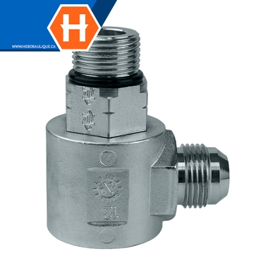 Super Swivel - Adaptateur 90° M.ORB x M.JIC