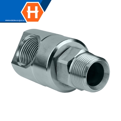 Super Swivel - Adaptateur 90° M.NPT x F.NPT