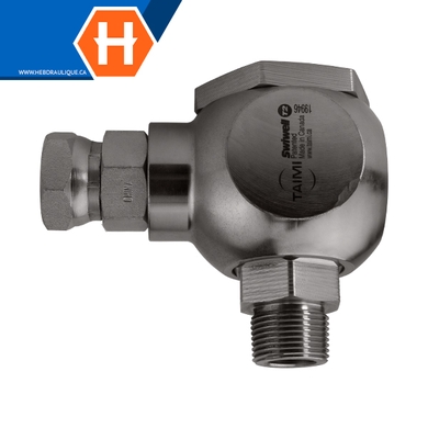 Taimi Swivel - Adaptateur 90° M.NPT x F.NPT tournant