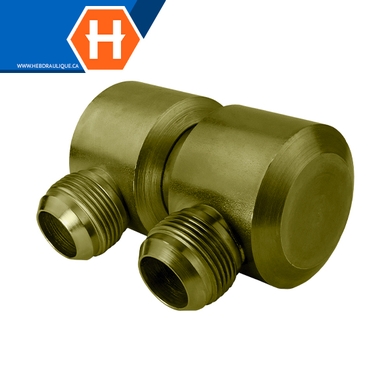 Super Swivel - Adaptateur double 90° M.JIC x M.JIC