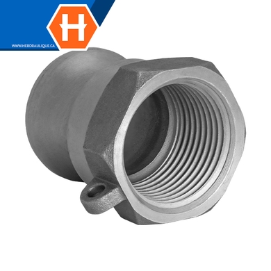 Raccord Cam & Groove – Partie A aluminium