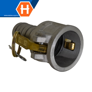 Raccord Cam & Groove – Partie C aluminium