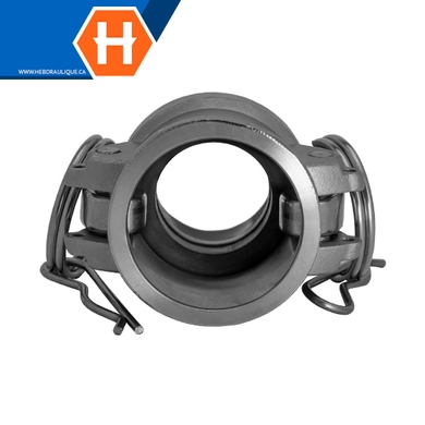Raccord Cam & Groove – Partie D inox 316