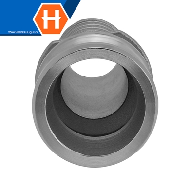 Raccord Cam & Groove – Partie E inox 316