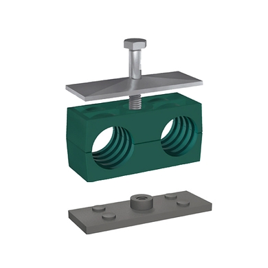 Kit de support double (plaque SP) PP - Gr.1D-5D