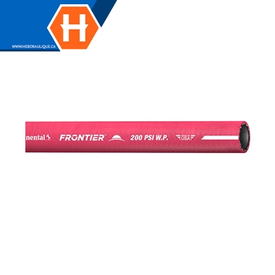 Boyau tout usage rouge 200-250 psi, 2 brins textile