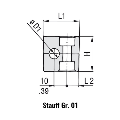 Corps collet simple - boyau (PPH) Gr.1-8