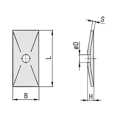 Plaque de protection double - GD - Gr.1D-5D