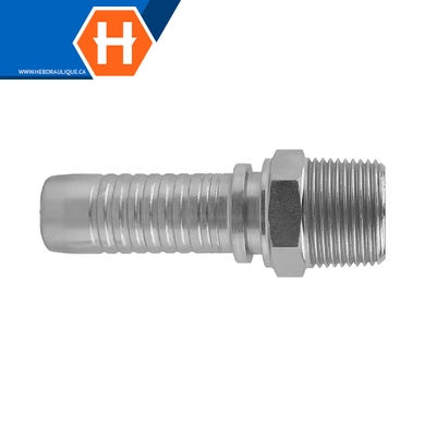 Raccord 2pcs mâle BSPT cônique