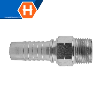 Raccord 2pcs mâle NPT